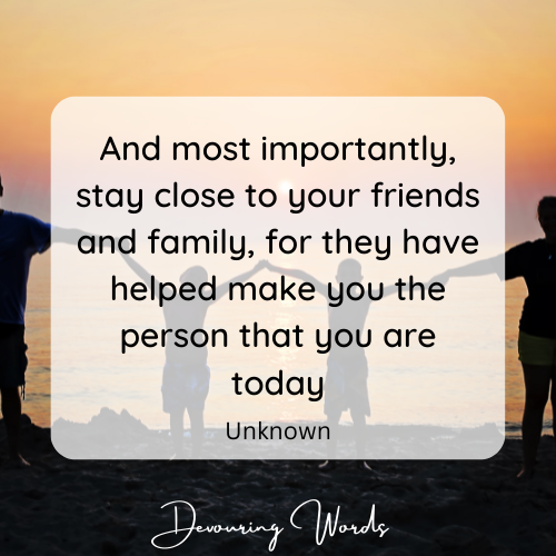 quotes about family and friends
